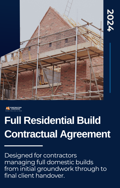 Full Residential Build Contractual Agreement