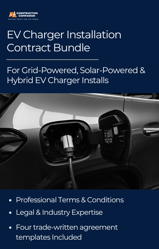 EV Charger Installation Contract Bundle