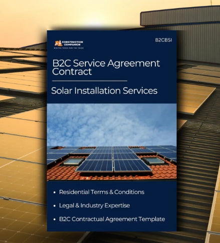 Solar Business Contract Template Bundle