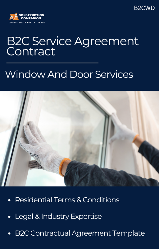Window Replacement Contract Example Trade-Written | Window Fitter & Door Installation Services Contract ...