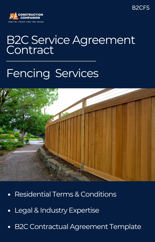 Service Agreement Contract : Fencing Services