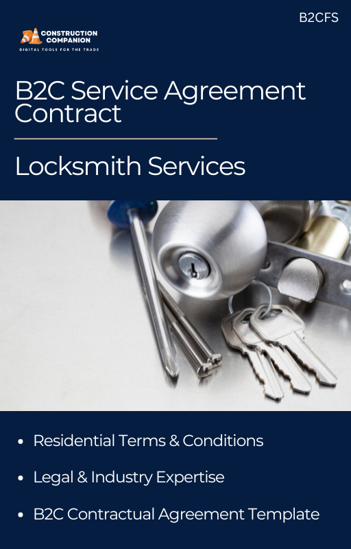 Service Agreement Contract Template : Made for Locksmiths ...