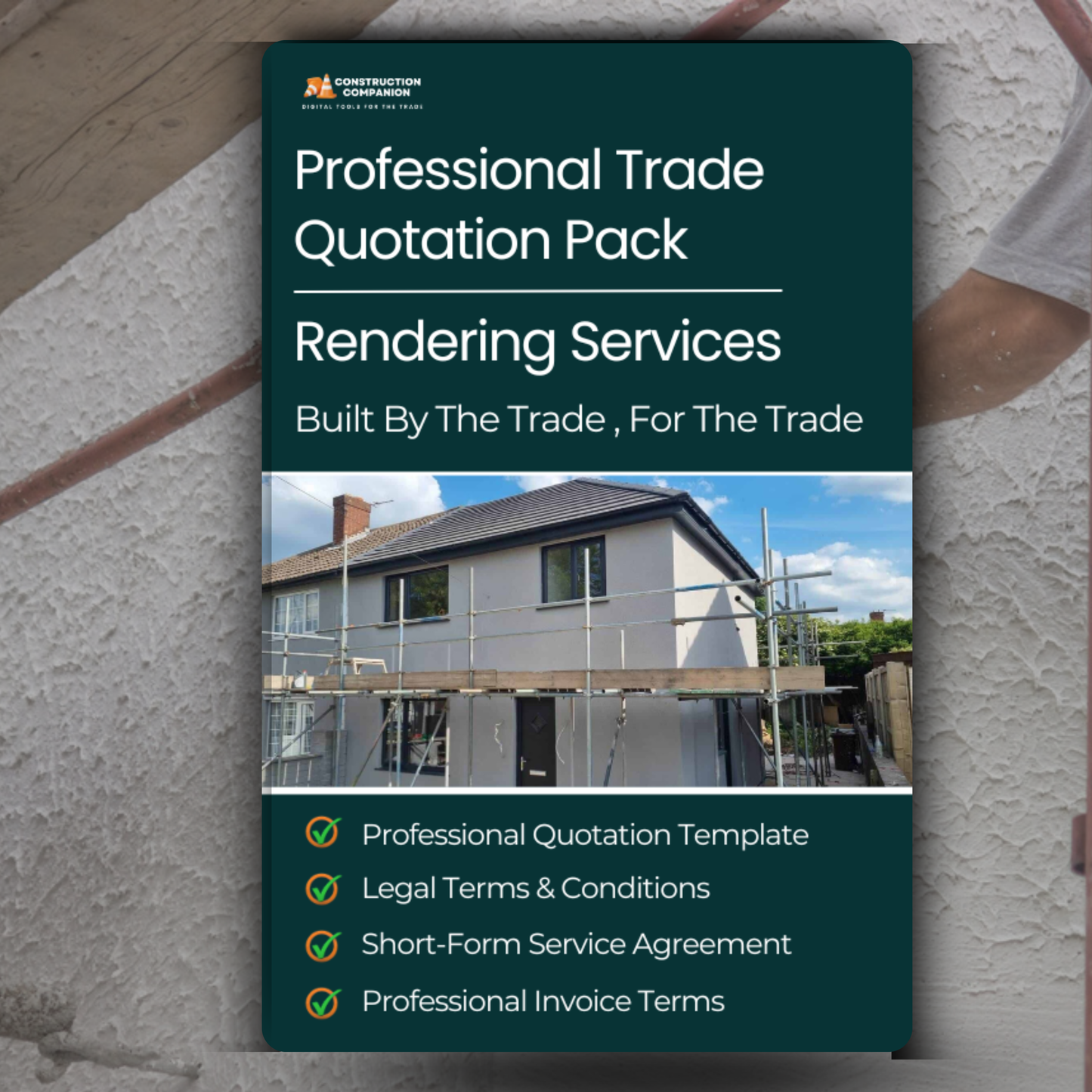 Rendering Quote Pack | Terms & Conditions, Agreement & Invoice Terms
