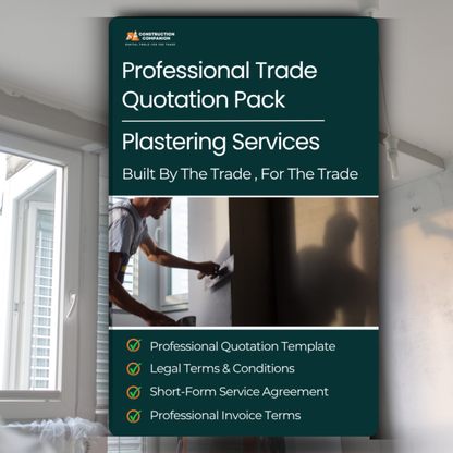 Plastering Terms & Conditions | Quote Template Pack