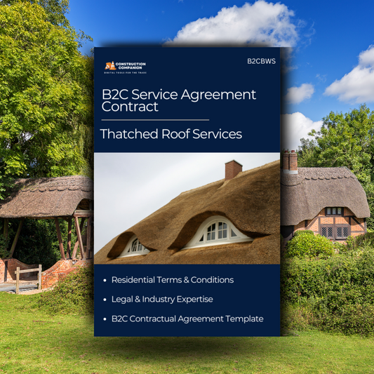 Thatched Roofing Service Agreement Contract Template