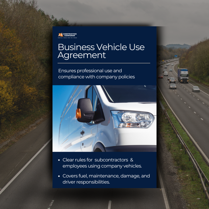 Business Vehicle Use Agreement Template