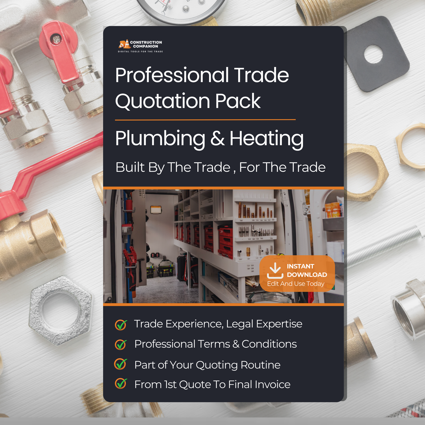 Plumbing & Heating Terms & Conditions | Quote Template Pack