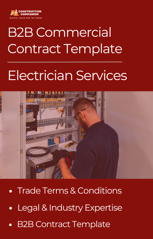 Electrician Contract Template (Commercial / B2B)