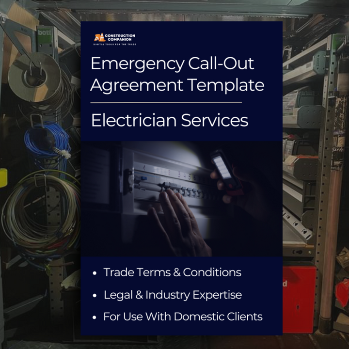 Emergency Call-Out Agreement Template for Electricians (UK | Domestic Clients)