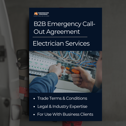 B2B Emergency Call-Out Agreement Template for Electricians (UK | Commercial Clients)