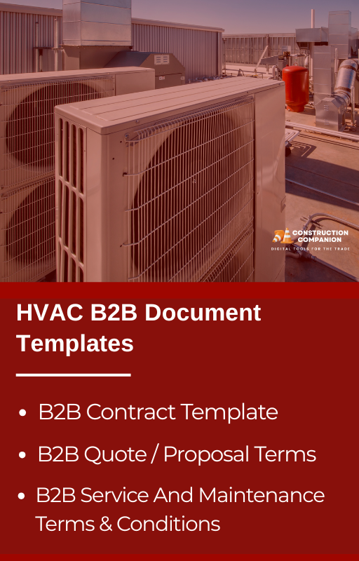 HVAC CONTRACT TEMPLATE 