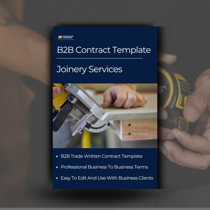 B2B Contract Template : Joinery Services