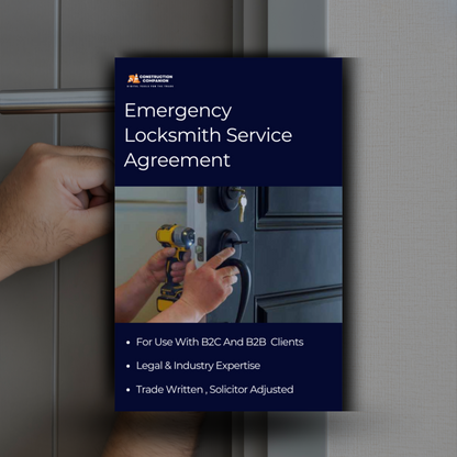 Built by Locksmiths for Locksmiths: The Complete Service Agreement Template Package