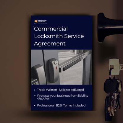 Built by Locksmiths for Locksmiths: The Complete Service Agreement Template Package