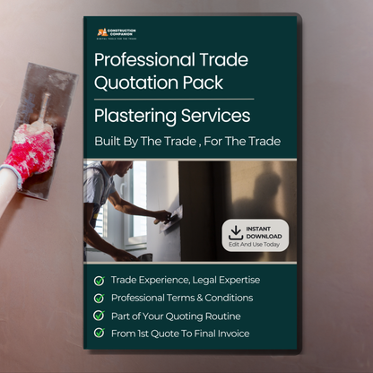 Plastering Terms & Conditions | Quote Template Pack