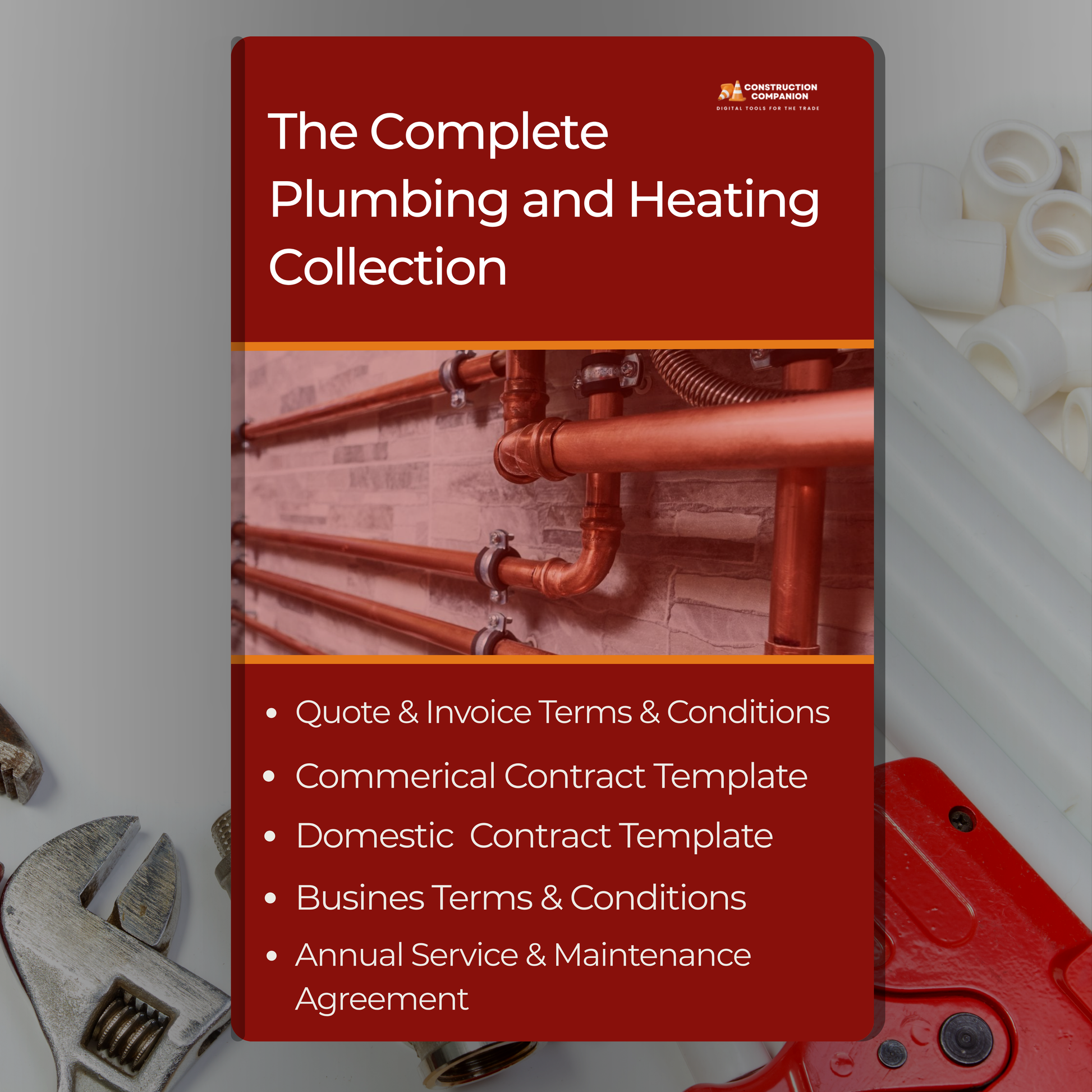 Plumbing And Heating Contract Templates -Trade written terms and conditions 