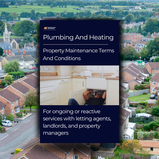 B2B Plumbing & Heating Service Agreement – For Use With Letting Agents & Landlords