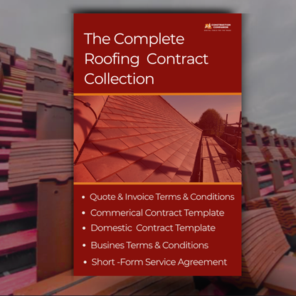 Roofers' Contract Template Bundle – Domestic & Business Clients