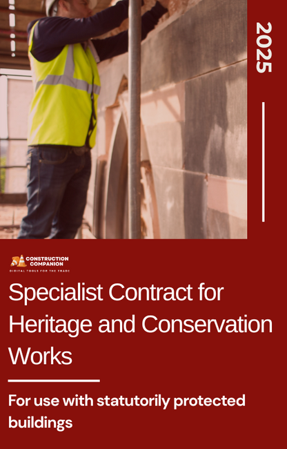 Specialist Contract for Heritage and Conservation Works