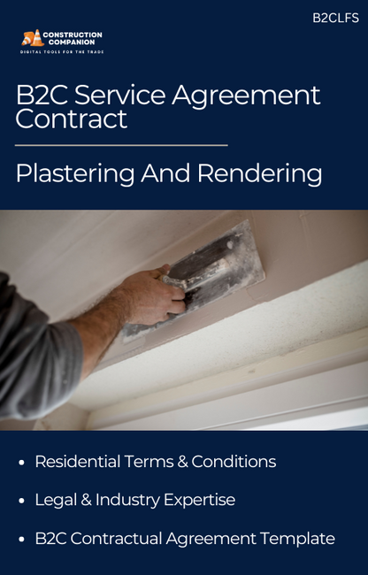 Service Agreement contract : Plastering And Rendering