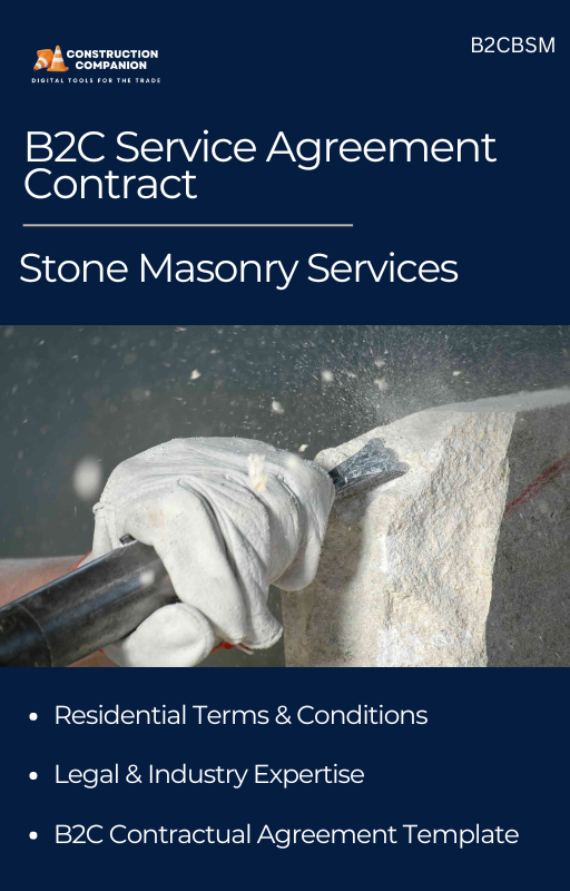 Stone Masonry Service Agreement Contract