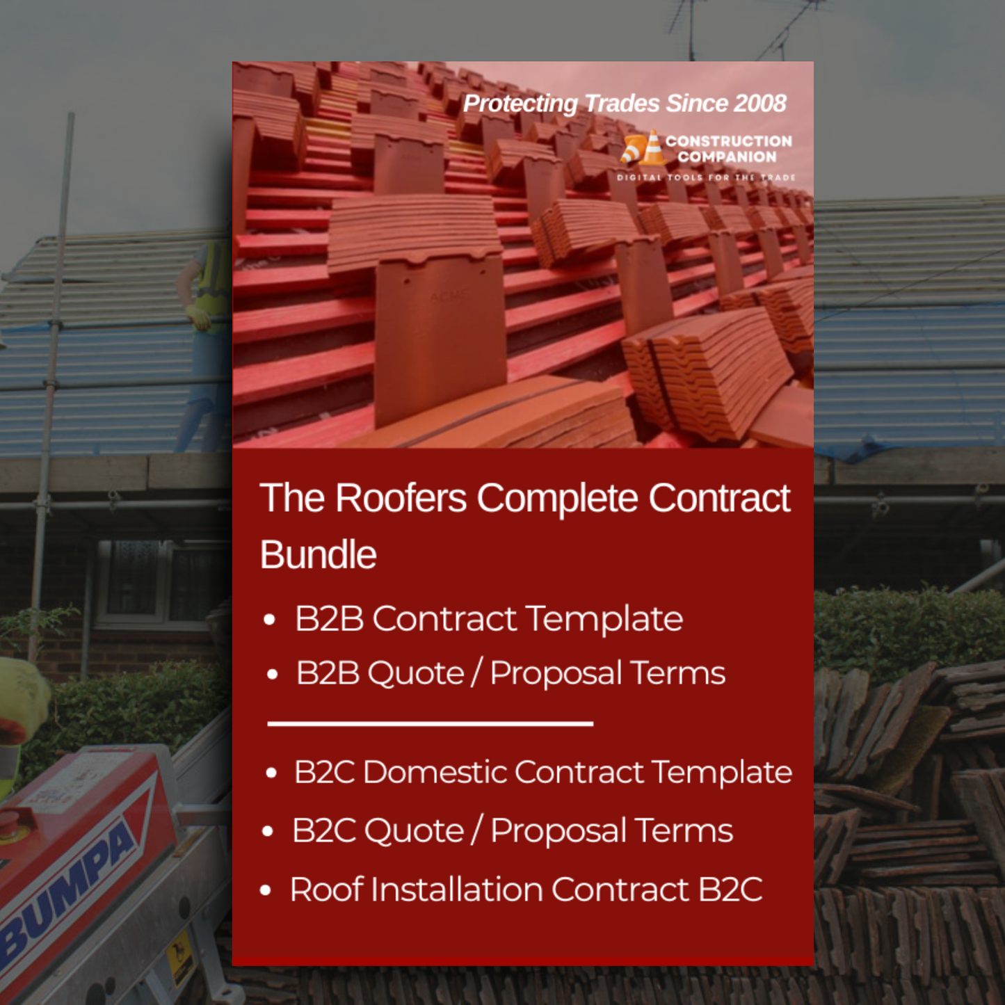 Roofers' Contract Template Bundle – Domestic & Business Clients