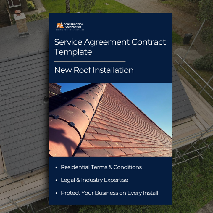 New Roof Installation Contract Template