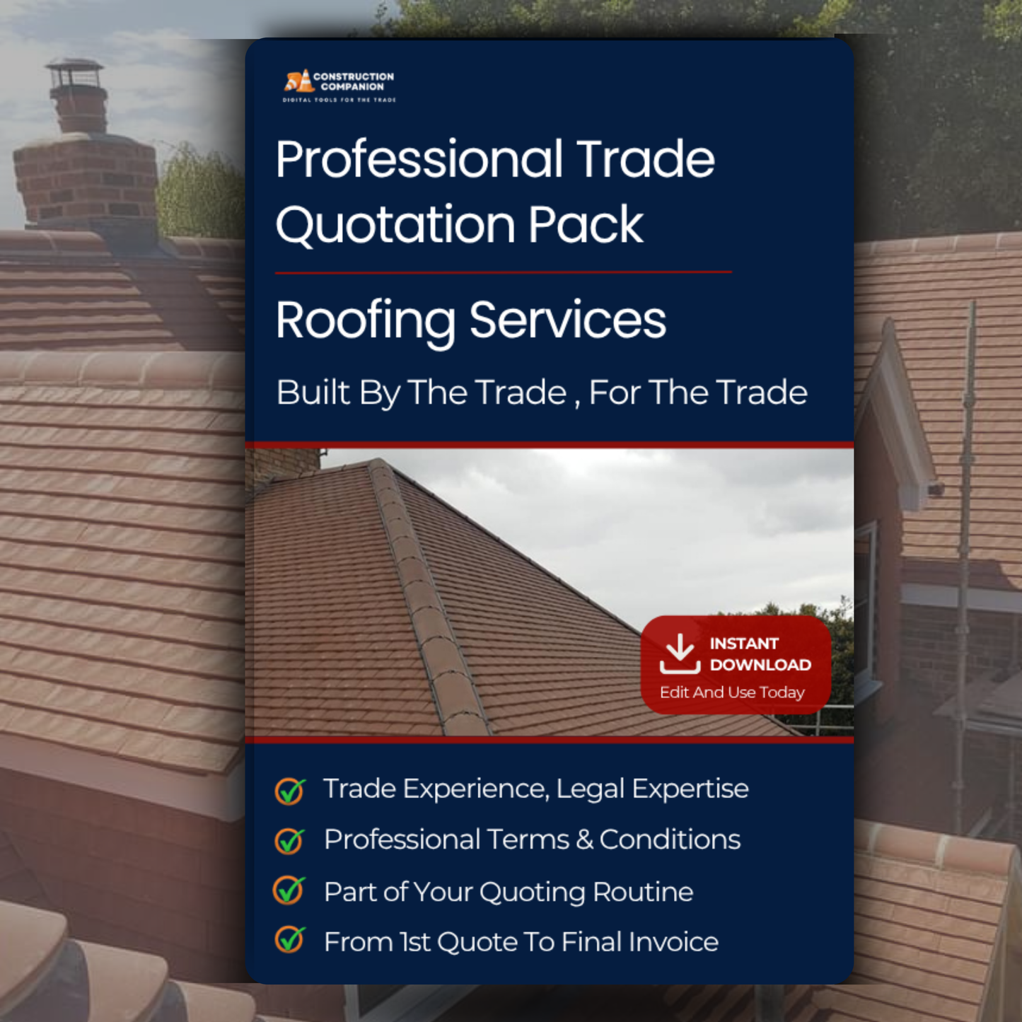 Roofers' Contract Template Bundle – Domestic & Business Clients