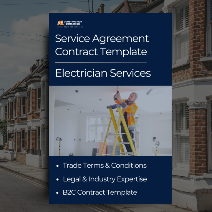 Service Agreement Contract : Made for Electricians